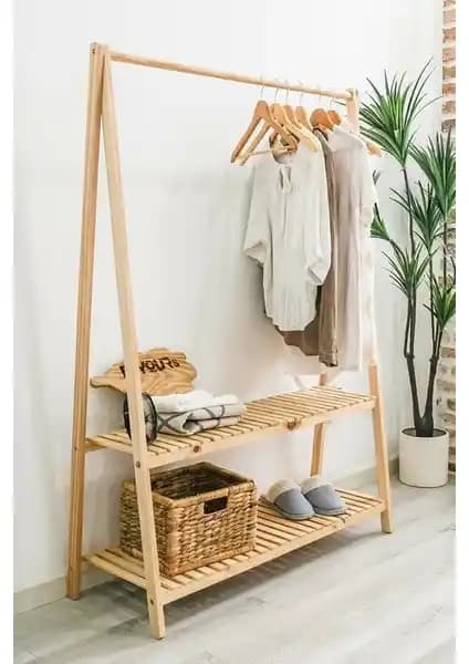 Ahşap Askılık: Estetik ve Fonksiyonelliği Bir Arada Sunan Modern Tasarım Çözümü