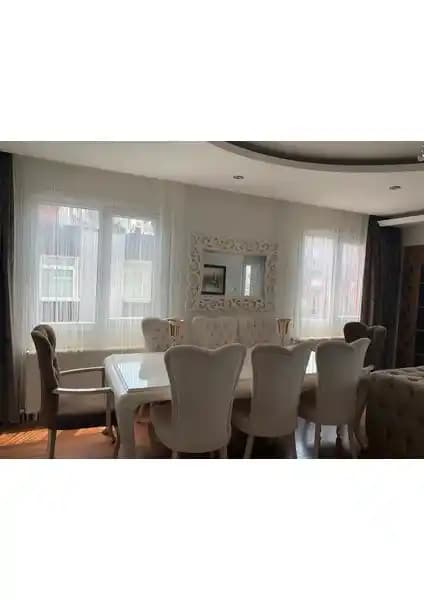 Akça Tekstil Kırık Beyaz İp Model Perde: Modern ve Dayanıklı Dekorasyon Seçeneği