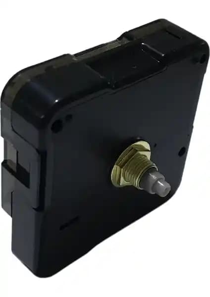 Ala Depo Duvar Saati Mekanizması Sessiz ve Askısız Modern Tasarım 14MM Gold-Siyah