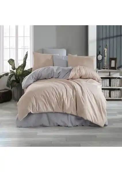 Almira Çift Kişilik Pamuklu Nevresim Takımı: Şık ve Dayanıklı Yatak Dekorasyonu Seçeneği