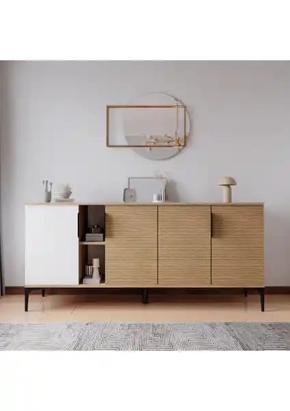 Alonex Tarz Konsol 180 cm Modern ve Şık Tasarımıyla Ev ve Ofis Dekorasyonuna Uygun