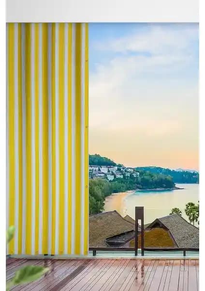 Altın Pamuk Balkon Perdesi: Estetik ve Dayanıklı Gabardin Kumaş Seçenekleri