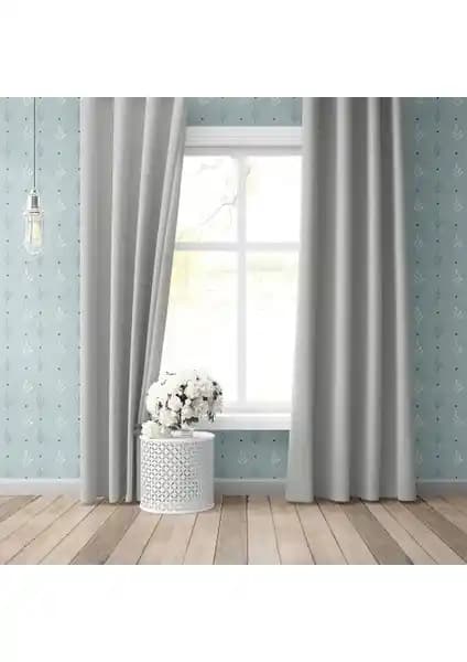 Altın Pamuk Lüx Blackout Gri Perde: Modern Tasarım ve Maksimum Karartma Özelliği