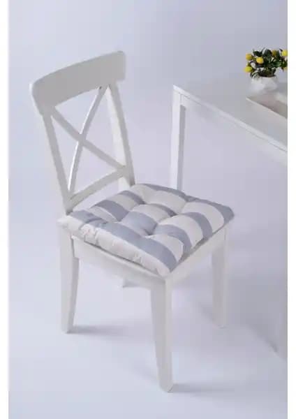 Altınpamuk Beta Gri Krem Pofidik Sandalye Minderi: Şık ve Konforlu Oturma Çözümü