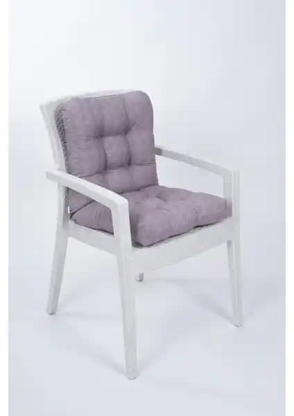 Altınpamuk Candy Lila Pofidik Sandalye Minderi: Şık ve Konforlu Oturma Çözümü