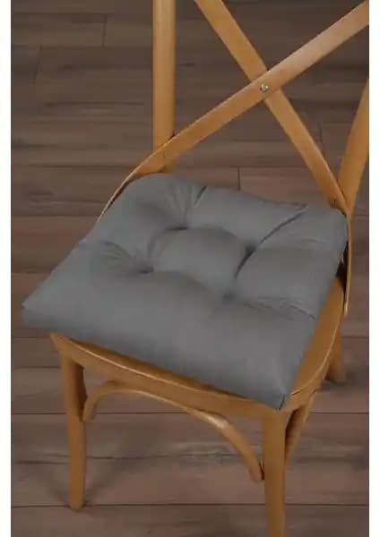 Altınpamuk Gold Antrasit Renk Sandalye Minderi: Şık ve Dayanıklı Oturma Aksesuarı