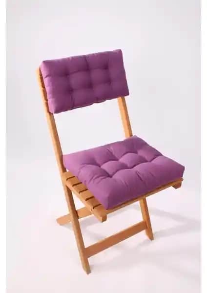 Altınpamuk Lüx Bistro Ahşap Mutfak ve Bahçe Sandalye Minderleri Seti Detayları