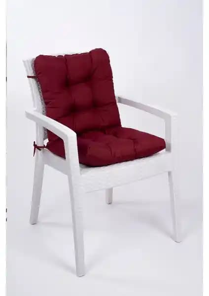 Altınpamuk Neva Bordo Pofidik Sandalye Minderi: Şık ve Konforlu Oturma Deneyimi