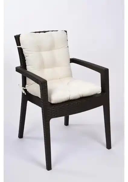 Altınpamuk Neva Krem Pofidik Sandalye Minderi: Şık ve Rahat Oturma Çözümü