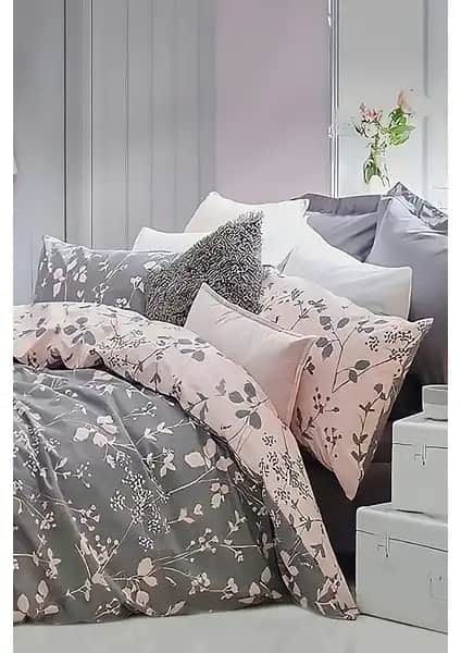 Always Ranforce Çift Taraflı Çift Kişilik Nevresim Takımı Yatak Odası Dekorasyonuna Şık Katkı