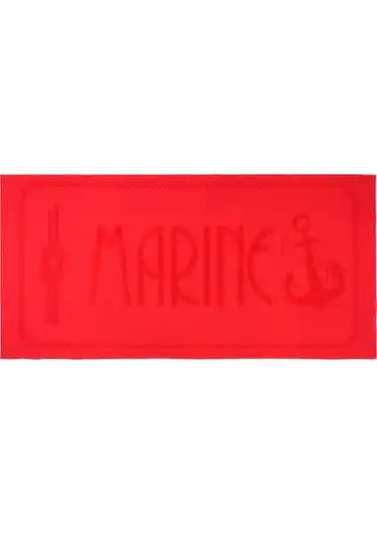 Anemoss Çapa Plaj Havlusu Kırmızı - Yüksek Kaliteli ve Çok Amaçlı Yazlık Havlu