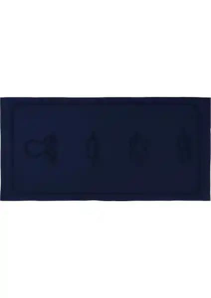 Anemoss Gemici Bağları Plaj Havlusu Lacivert: Şık ve Çok Yönlü Yaz Aksesuarı
