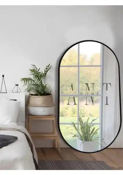 Ant Home Alfa Dekoratif Oval Ayna 90x50 cm şık ve dayanıklı tasarım
