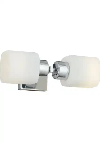 Apliqa Armin 2'li Krom Kaplama Duvar Lambası Modern ve Şık Tasarım Çözümü