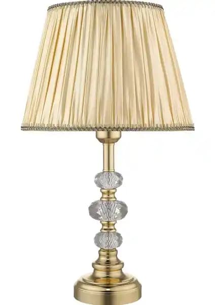 Apliqa Arven Tekli Gold Masa Lambası Şık ve Dayanıklı Modern Aydınlatma Çözümü