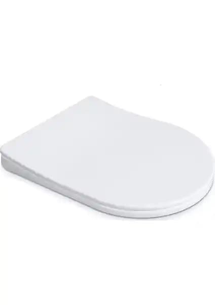 Aqua Bagno Diamond Yavaş Kapanan Klozet Kapağı: Dayanıklı ve Güvenli Banyo Aksesuarı