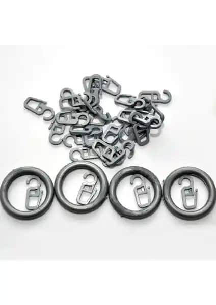 Ar Rustik Perde Halkası ve Klipsleri: Dayanıklı ve Estetik Dekorasyon Aksesuarları