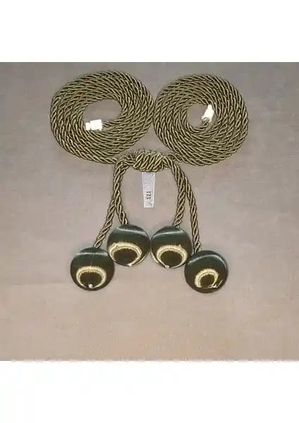 ArtAmor 4 Toplu İpek İp Sarım Fon Tül Kruvaze Perde Bağlama Aksesuarı Özellikleri ve Kullanım Alanları