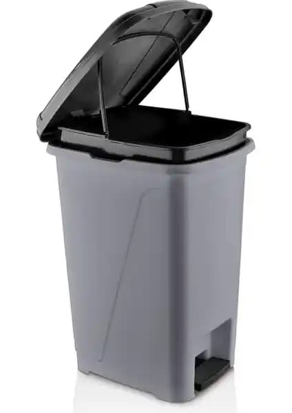 Aslife İç Kovalı Pedallı Çöp Kovası 25 Litre Modern ve Hijyenik Tasarım