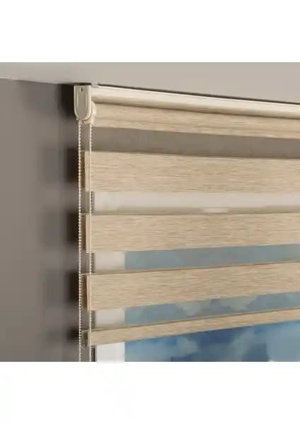 Asyhome Krem Bambu Zebra Perde: Modern ve Dayanıklı Tasarım Çözümü