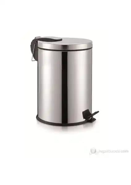 Atadan Paslanmaz Krom Pedallı Çöp Kovası: Şık ve Dayanıklı Tasarım ile Hijyenli Kullanım