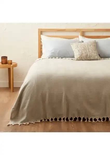 Bella Maison %100 Pamuk Nina Çift Kişilik Yatak Örtüsü Modern ve Dayanıklı Tasarım