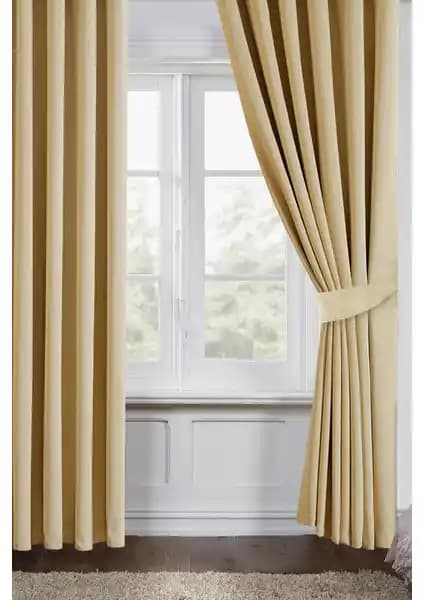 Belle Cose Blackout Karartma Açık Bej Fon Perde Özellikleri ve Kullanım Rehberi