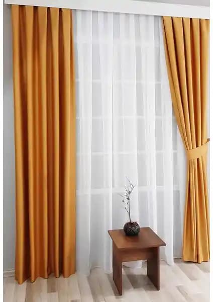 Belle Cose Siyahout Karartma Fon Perde: Modern ve İşlevsel Dekorasyon Unsuru