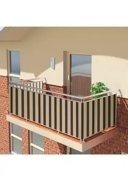 Best Always Elisyaavm Çizgili Balkon Demiri Brandası Güneşlik Perde Özellikleri ve Kullanımı