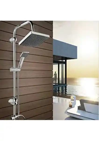 Beyazsu Siyah Robot Yağmurlama Duş Seti Modern Banyolar İçin Şık ve Fonksiyonel Tasarım