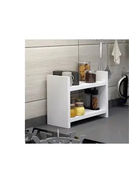 Bicabin Denis Tezgah Üstü Pratik Mutfak Rafı Modern ve Dayanıklı Tasarım Özellikleri