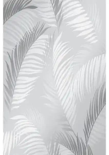 BienHome 5322 Palmiye Tropikal Çiçek Gümüş Krem Gri Duvar Kağıdı Özellikleri ve Dekorasyon İpuçları