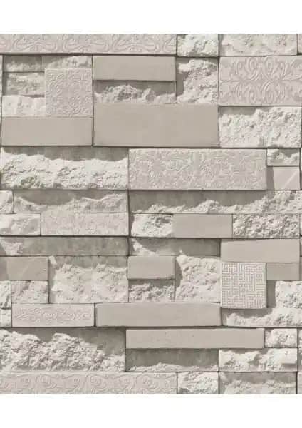 BienHome Bien Exclusive 9250 Taş Desenli Duvar Kağıdı: Şık ve Dayanıklı İç Mekan Dekorasyonu İçin