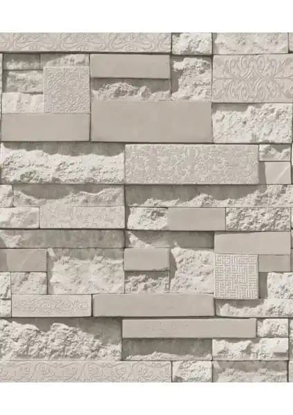 BienHome Bien Exclusive 9250 Taş Desenli Duvar Kağıdı: Şık ve Dayanıklı İç Mekan Dekorasyonu İçin