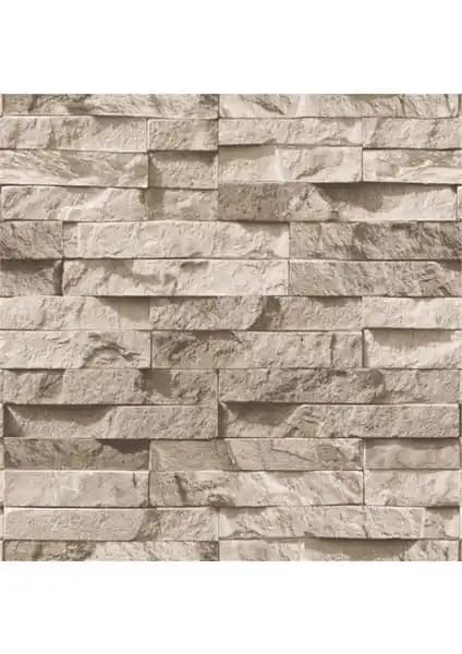 BienHome Bien Exclusive Gri Taş Desenli Duvar Kağıdı ile Modern ve Şık Mekan Dekorasyonu