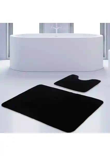 Bonny Home 2'li Siyah Kaymaz Taban Banyo Paspası ve Halısı Seti Özellikleri ve Kullanımı