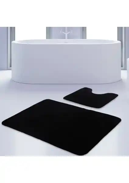 Bonny Home 2'li Siyah Kaymaz Taban Banyo Paspası ve Halısı Seti Özellikleri ve Kullanımı