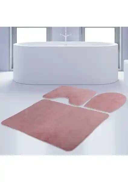 Bonny Home 3'lü Pembe Kaymaz Taban Banyo Paspası ve Halısı Seti Ürün Özellikleri ve Kullanım Avantajları