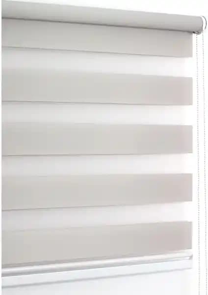 Buperde Açık Gri Eko Zebra Perde: Modern ve Şık İç Mekan Dekorasyonu Çözümü