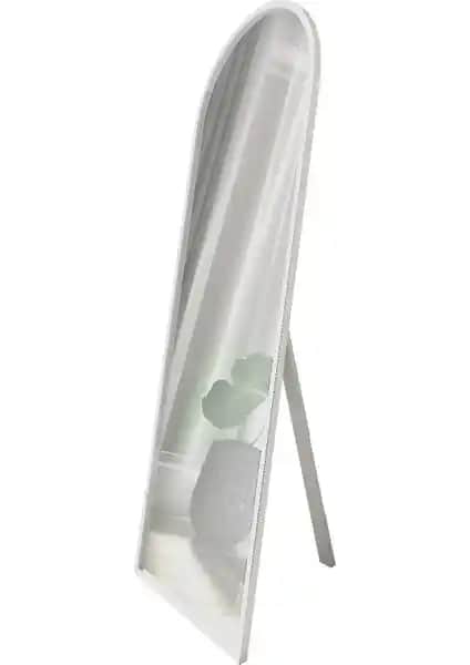 Camex Store Beyaz Oval Çerçeveli Ayaklı Boy Aynası ile Şık ve Fonksiyonel Dekorasyon Çözümü