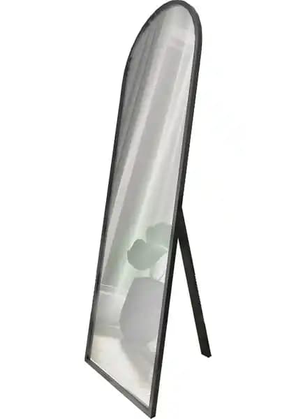 Camex Store Siyah Oval Çerçeveli Ayaklı Boy Aynası Ev Dekorasyonunda Şık ve Dayanıklı Seçenek