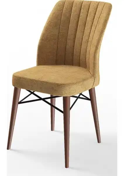 Canisa Flex Serisi Gürgen Ayaklı Sandalye: Şıklık ve Dayanıklılığı Bir Arada Sunar