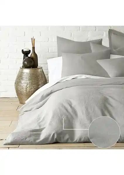 Caqqa Gri Çift Kişilik Pamuk Lastikli Nevresim Takımı İncelemesi ve Kullanıcı Yorumları