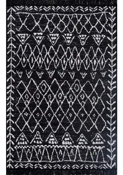 Caretta Home Çift Taraflı Mistik Desenli Dokuma Kilim: Modern ve Fonksiyonel Dekorasyon Unsuru