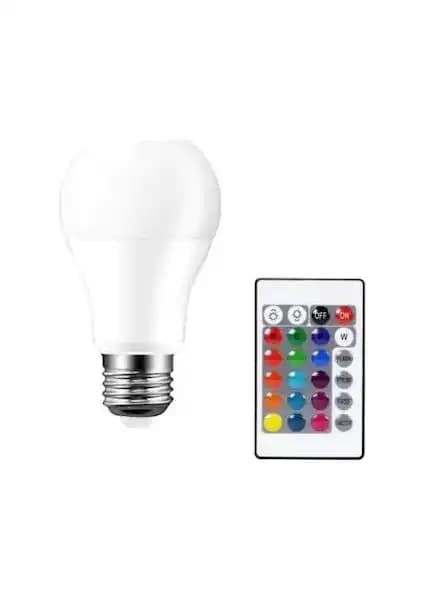 Cata 9W Uzaktan Kumandalı RGB LED Ampulü: Çok Renkli ve Enerji Verimli Aydınlatma Çözümü