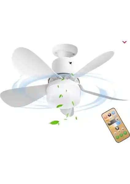 Cata Lodos Fan 62W Kumandalı LED Ampul Dimmerli CT-1154 ile Modern ve Konforlu Aydınlatma ve Serinletme Çözümü