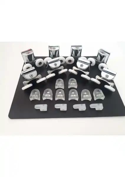 Çelikler Duşakabin Tekerleği 8'li Set: Dayanıklı ve Kolay Kullanım Sağlayan Parça