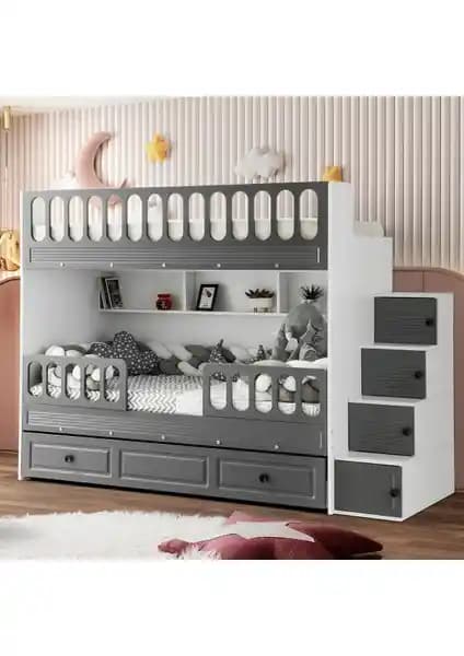 Çetin Ranza Panjur Yavrulu Ranza: Modern ve Çok Yönlü Çocuk Odası Çözümü