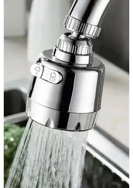 Chermik Krom 3 Fonksiyonlu Mutfak Lavabo Başlığı Modern ve Dayanıklı Tasarım