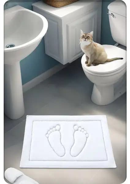 Cotton Crafty %100 Pamuk Dokuma Banyo Paspası: Doğal ve Sürdürülebilir Konforun Şıklıkla Buluşması